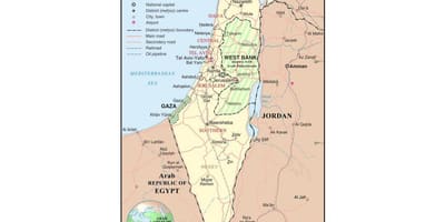 Kartta israelin lentoasemat